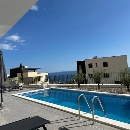 Di Sole - Heated Pool & Panoramic Sea View Makarska